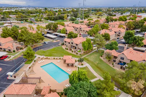 Discovery at daybreak in Chandler, Arizona