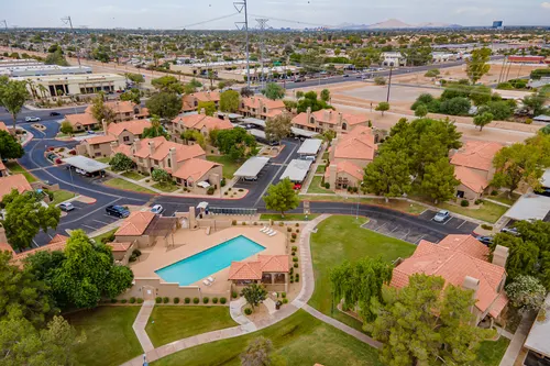 Discovery at daybreak in Chandler, Arizona