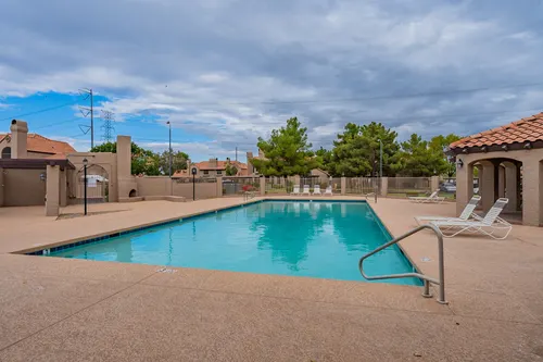 Discovery at daybreak in Chandler, Arizona