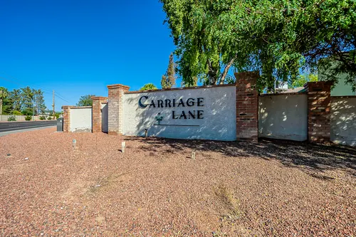 Carriage Lane in Mesa, Arizona