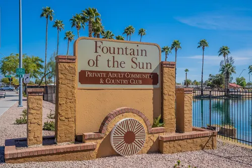 Fountain of the Sun in Mesa, Arizona