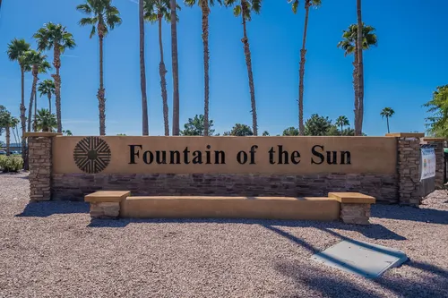 Fountain of the Sun in Mesa, Arizona
