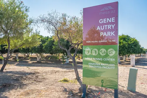 Gene Autry Sports Complex in Mesa, Arizona