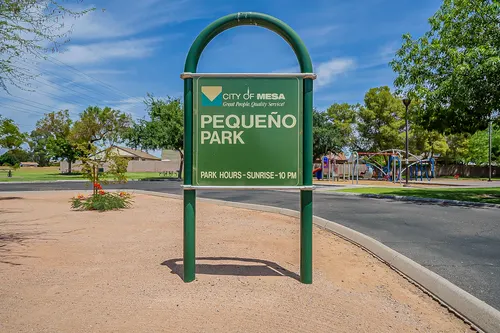 Pequeno Park in Mesa, Arizona