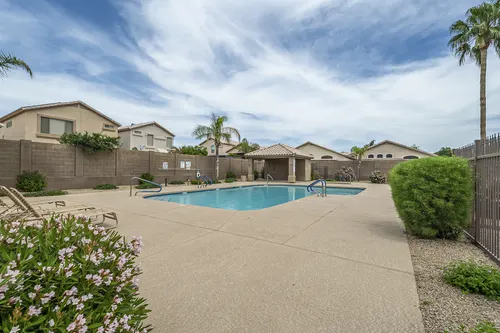 Sunrise at Parkwood Ranch in Mesa, Arizona