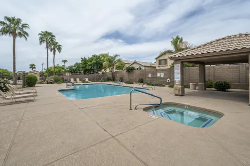 Sunrise at Parkwood Ranch in Mesa, Arizona