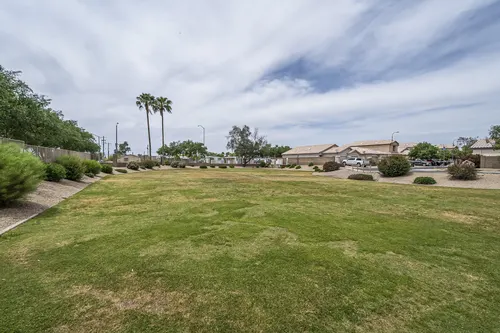 Sunrise at Parkwood Ranch in Mesa, Arizona