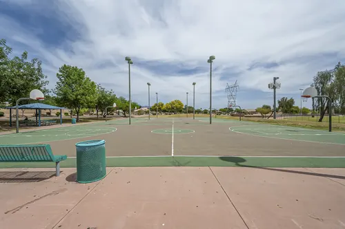 Sunrise at Parkwood Ranch in Mesa, Arizona