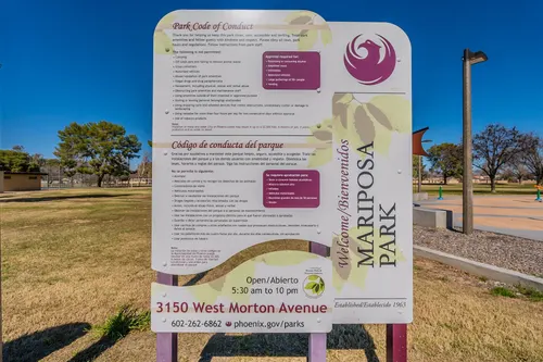 Mariposa Park in Phoenix, Arizona