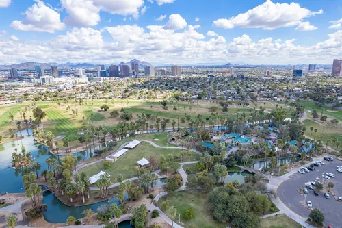 Willo and Encanto Park in Phoenix, Arizona