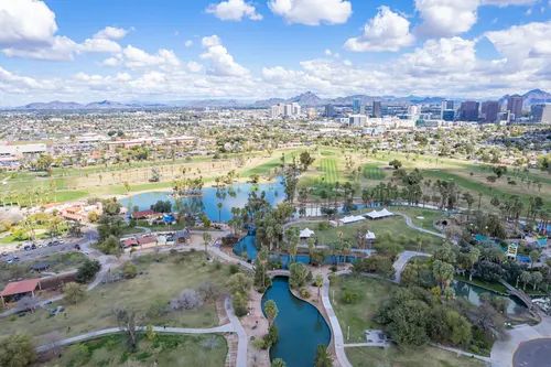 Willo and Encanto Park in Phoenix, Arizona