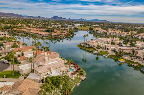 The island in Scottsdale, Arizona