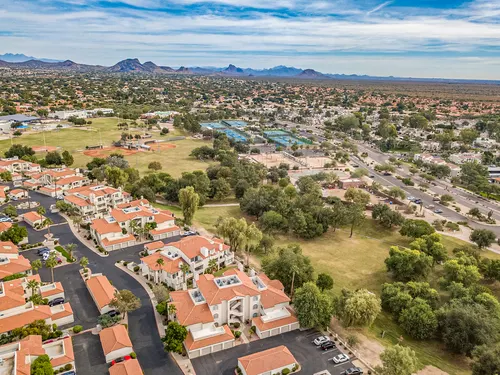 The island in Scottsdale, Arizona