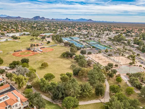 The island in Scottsdale, Arizona