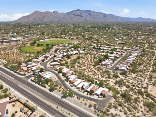 Hills on La Canada in Tucson, Arizona