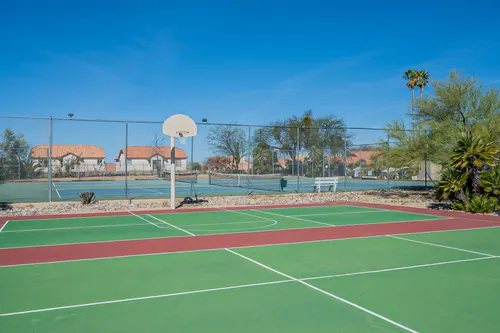 Village green in Tucson, Arizona